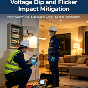 Voltage Dip and Flicker Impact Mitigation