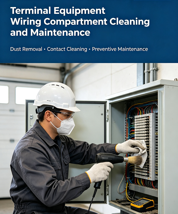 Terminal Equipment Wiring Compartment Cleaning and Maintenance