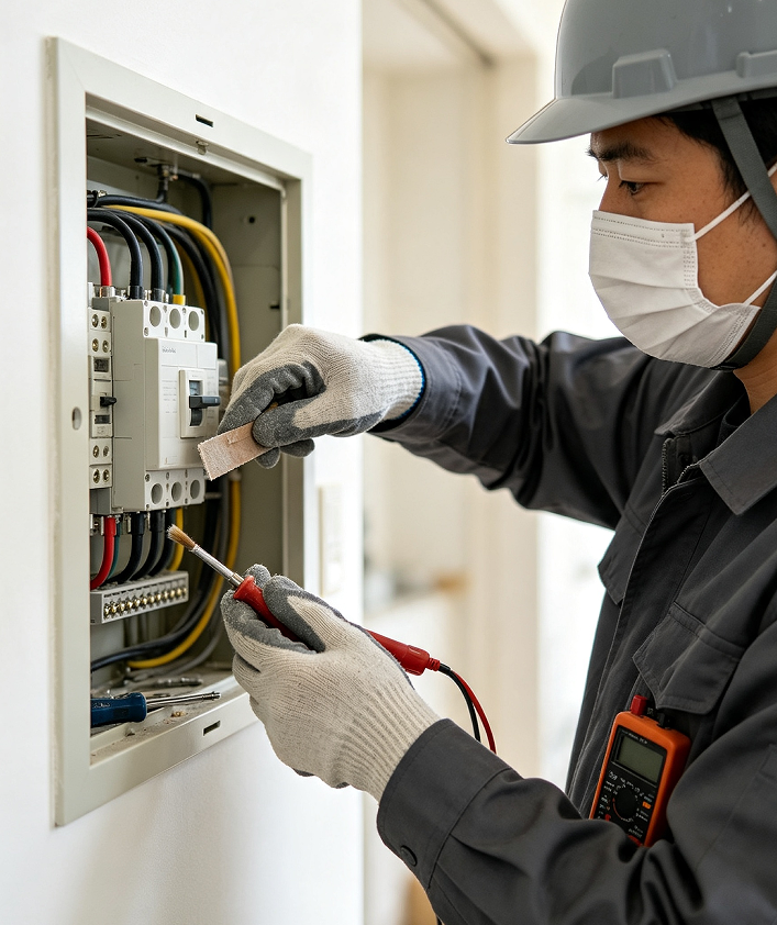Switch Contact Oxide Layer Removal Maintenance - Image 2