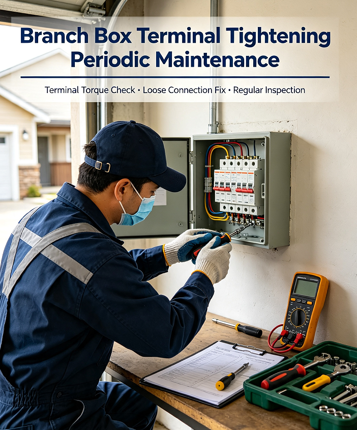 Branch Box Terminal Tightening Periodic Maintenance