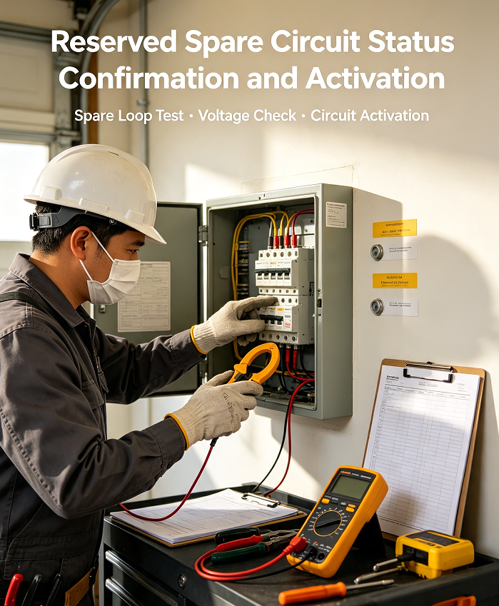 Reserved Spare Circuit Status Confirmation and Activation