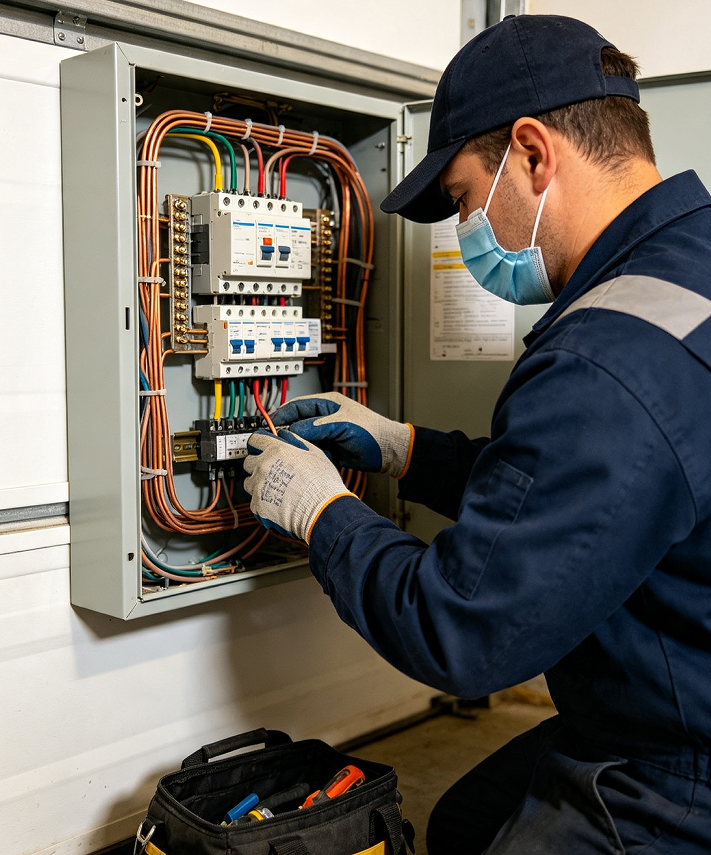 Distribution Board Internal Wiring Reorganization - Image 2